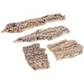 Miniatyrbillede 3 af 3: 4-pak kæledyrsreptil bark klatre bark dekorationer (20X10cm)