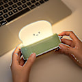 Miniatyrbillede 3 af 5: Led natlys USB genopladelig dæmpbar natbord natlys（gul）