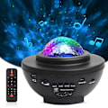 Miniatyrbilde 1 av 5: Stjerneprojektor nattlys - Galaxy Ocean Wave Projector, Starlight Projector Acsergery Gave