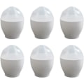Miniatyrbild 1 av 5: Mikrovågsugnsäggpocherare Mikrovågsugnsäggpocherare Mikrovågsugnsäggpocherare Äggpocherare Kokare Äggpocherare Köksredskap Äggpocherare 6-pack (Vit)