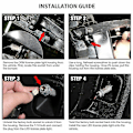 Miniatyrbilde 5 av 5: 2x LED-skiltlyslampehus for Navara D40 2007-2019 26510-zp50a