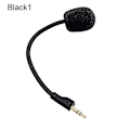 Miniatyrbilde 1 av 5: Headset-mikrofon - Plug and Play - Utskiftbar - Fleksibel - 3,5 mm - Omnidireksjonell - Spillhodetelefonmikrofon - Kompatibel med Logitech-g Pro X（1,Svart）