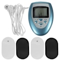 Miniatyrbild 1 av 2: Bärbar elektrisk stimuleringsmaskin Digital terapi maskin Digital puls enhet för smärtlindring Blå)