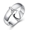 Miniatyrbild 1 av 4: 6-10 Ring Love Heart Ring Dam Fashion Personlighet Ring Enkla Damer