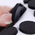 Miniatyrbild 5 av 5: Stolsdyna Filt Dyna Stol Stolsben Dynor för Hårda Golv Stolsben Golvskydd Dynor för Stolfötter 30, Rund