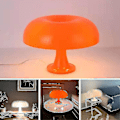 Miniatyrbilde 3 av 4: LED Sopplampe Bordlampe Egnet for Hotell Soverom Sengerom Stue Dekorativ Lampe (Oransje) Pluggtype