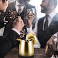 Miniatyrbild 3 av 5: Tyrant Gold Liten Vindtät Askkopp För Cigaretter Utomhus Askkoppar