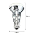 Miniatyrbillede 4 af 5: 30w E14 R39 Lava Lampe Reflektorpære, Justerbar E14 Sockel R39 Varmelampe, Ac220-240v4 Pakke30w E14 R39 Lava Lampe Reflektorpære, Justerbar E14 Sockel R39 Hea
