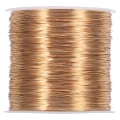 Miniatyrbillede 2 af 2: 1 rulle havearbejde kobbertråd smykkefremstilling kobbertråd DIY-håndværk kobbertråd (10,00X8,00X8,00CM, guld)