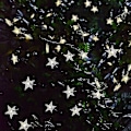 Miniatyrbillede 3 af 4: Solcelledrevne julelys udendørs stjernelys streng, 39ft Twinkle Fairy