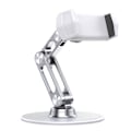 Miniatyrbilde 1 av 4: 360 Fleksibel Lazy Desk Telefonholder Lang Arm Tablet Stativfeste Universal（Sølv）
