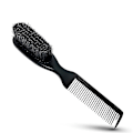 Miniatyrbilde 1 av 2: Fading Brush, Barber Fade Brush, Rengjøringsbørste for klippere, Skjeggbørste