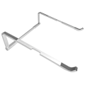 Miniatyrbillede 2 af 2: Bærbar computer stand Bærbar computer skrivebordsstand Sammenklappelig skrivebordsstand Bærbar computer stand Computer tilbehør (26.00X24.50X7.50CM, Sølv)