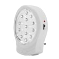 Miniatyrbillede 1 af 4: 2023 Ny opgraderet nødstrømslys, 2W AC110-240V, 5 timers litiumbatteri, lommelygtefunktion