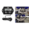 Miniatyrbild 2 av 5: 2st Bensinmotor Tändstift Timmer Ersättningsbart Batteri Vattentät Induktion Digital Display 2 4 S