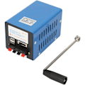 Miniatyrbild 2 av 5: Handgenerator, Handladdad generator Bärbar Hög Effekt USB Laddningsbar Nödgenerator för Camping Utomhusaktiviteter