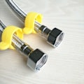 Miniatyrbillede 4 af 5: 1 stk. Fleksibel bruseslange, anti-knæk fleksibel, universel bruseslange til brusehoved og brusehoved til håndholdt bidet i badeværelse, have(