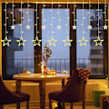 Miniatyrbild 5 av 5: Led Ramadan heminredning, varmvit 3,5 m M6 stor 6 små stjärnor, lämplig för jul, bröllop, fester, väggar
