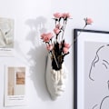 Miniatyrbild 4 av 4: Ansiktskruka Krukhållare för väggdekor Resin Väggmonterad Kruka Ansiktskruka Ansiktsblomkrukor för inomhus- och utomhusväxter Present till vänner och familj