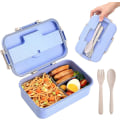 Miniatyrbild 1 av 4: Bentolåda för vuxna/barn - 1200 ml Bento Lunch Box med 3 fack