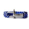 Miniatyrbillede 3 af 5: Udendørs Camping Rustfrit Stål Armbånd Mænd Paracord Faldskærmstov W（1）