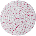 Miniatyrbillede 4 af 5: Pink 3-delt sæt: 100% bomuldsflettet grydelapper, 7\" diameter