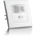 Miniatyrbild 1 av 5: Rörelsedetektor för inomhusbruk, infälld väggmontering, lämplig LED, IR-sensor, programmerbar, räckvidd 9m/140° 80x80x45mm