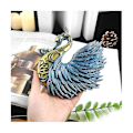 Miniatyrbillede 5 af 5: DIY Fjer Svane Ornament Silikoneform Krystalharpiks Epoxy Kunsthåndværk Støbning Form Håndlavet Hjemmeindretning（Hvid）