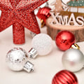 Miniatyrbild 4 av 4: 30 st julgranskulor julgransprydnader för jul (röd guld)