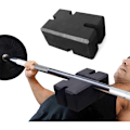 Miniatyrbild 1 av 5: Bänkpressblock - Justerbar från 2 till 5 plankor - Fitnesstillbehör för att öka din bänkpress