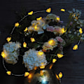 Miniatyrbild 3 av 5: Fairy Bee ljusslinga, batteridriven, festlig julgransdekoration, 20 LED-lampor