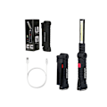 Miniatyrbild 5 av 5: LED-ficklampa, USB-laddningsbar LED-arbetslampa, magnetisk COB-kroklykta för utomhuscamping, bilreparation, stor