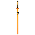 Pikkukuva 2 / 3: Halloween-miekka lelu katana malli roolipeli lasten puinen miekka (53X7X4CM, keltainen)