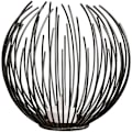 Miniatyrbild 1 av 5: Geometrisk form ljusstake, ihålig design, bröllopsdekoration järnljusstake