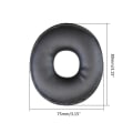 Miniatyrbilde 5 av 5: Oppgraderte øreputer for Technics Rp Dj1200 hodetelefoner - slitesterke puter