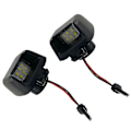 Miniatyrbillede 3 af 5: 2x LED-nummerpladelys til Navara D40 2007-2019 26510-zp50a