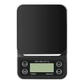 Digital kaffevåg med timer, multifunktionell bärbar 3 kg / 0,1 g elektrisk