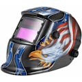 Miniatyrbild 1 av 5: Automatisk solförmörkande svetsmask Arc Tig Mig Slipning Eagle Svart Svetsare Mask