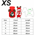 Miniatyrbild 2 av 5: Hund- och kattkläder juldräkt (XS)