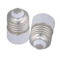 Miniatyrbillede 2 af 3: 5x E27 til E14 Metal Base Lampelys Adapter Konverter til Halogen LED CFL Pære