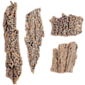Miniatyrbillede 2 af 3: 4-pak kæledyrsreptil bark klatre bark dekorationer (20X10cm)