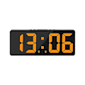 Miniatyrbild 1 av 5: Smart Stor Digital Väggklocka App-kontroll Tid/datum/&ljudaktivering Och Nedräkningsfunktion Kontinuerlig Ljusstyrka Och Volymalarm Med Snooze-funktion