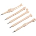 Miniatyrbild 5 av 5: Exotiskt benformat studentmaterial 5-pack