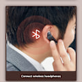 Miniatyrbild 3 av 5: Trådlös Bluetooth 5.0 Ljudadapter Mottagare Inbyggd Brusreducering HIFI Ljudkvalitet Bluetooth Mottagare LCD Skärm Adapter Svart