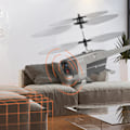 Miniatyrbild 2 av 5: 2023 Nya Flygplan Flygande Leksaker Rc Helikopter Pojkar Flickor 2.4g（2.5，Blå）