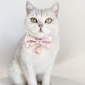 Miniatyrbild 2 av 5: Katt leksak, mjuk bomull polyester katt leksak med klocka och fjäril tillbehör, perfekt för engelska, japanska och koreanska älskare stark hållbarhet