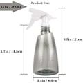 Miniatyrbild 4 av 5: 500 ml tom sprayflaska, set med 2 tomma plastsprayflaskor