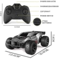 Miniatyrbild 4 av 4: RC-bil - 2,4 GHz höghastighets Bigfoot RC-bil, leksaksbilgåva för barn
