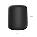 Miniatyrbild 3 av 5: Bärbar högtalare Bluetooth-högtalare Bluetooth 5.0 Även AUX-kabel 20240462（Svart）