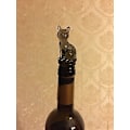 Miniatyrbillede 3 af 5: Vinstop til champagne og drikkevarer (sort kat)